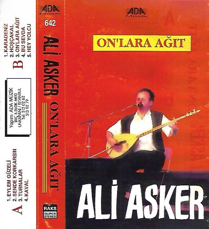 Ali Asker : ” On’ lara Ağıt ” Albümü